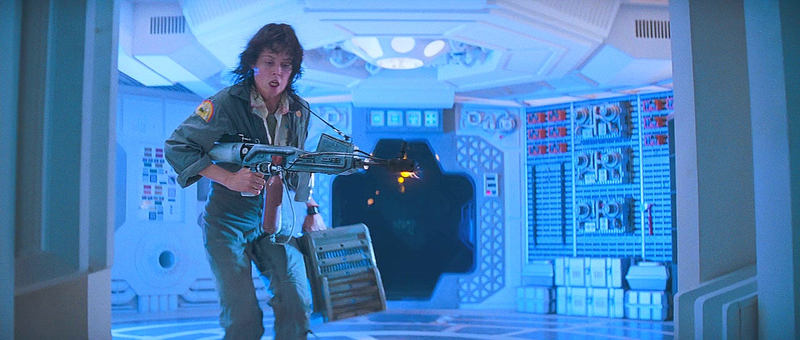Illustration for article titled Here's Sigourney Weaver Test-Firing the Flamethrower From AlienÂ